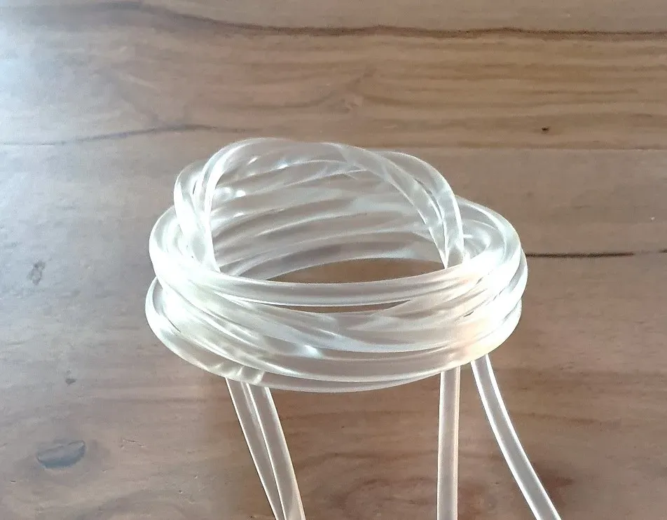 Jonc PVC Souple transparent